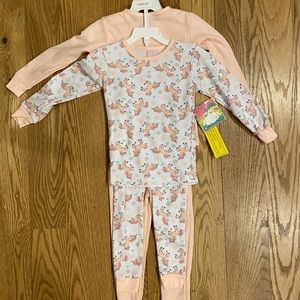 Brand new with tags girls unicorn pajamas set of two